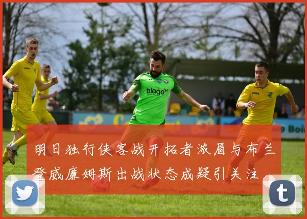 明日独行侠客战开拓者浓眉与布兰登威廉姆斯出战状态成疑引关注